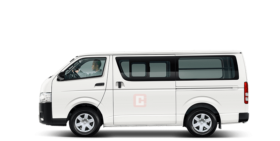 Toyota Hiace Chauffeur Van Hire Dubai