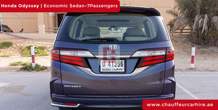 Honda Odyssey Chauffeur Car Hire Dubai