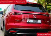 Rent Mazda CX 9 with Driver in Dubai