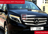 Mercedes V Class with Driver in Dubai 