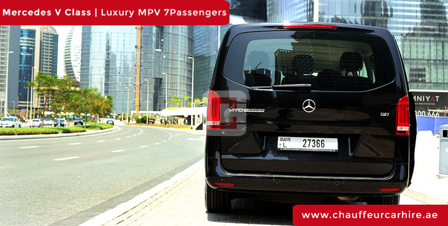 Rent Mercedes V Class with Driver in Dubai