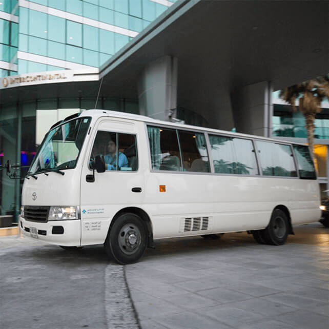 аренда микроавтобуса в Дубае с водителем